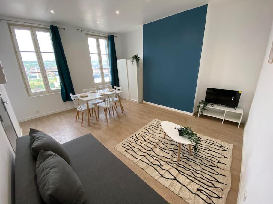 La Perle Bleue Apartment Dieppe Exterior foto